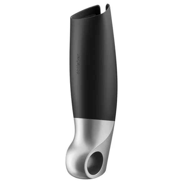 Satisfyer Power – App-vezérelt maszturbátor, férfiaknak (fekete)