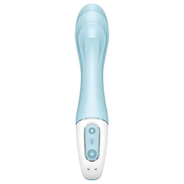 Satisfyer Air Pump Vibrator 5 - okos pumpálható vibrátor (kék)