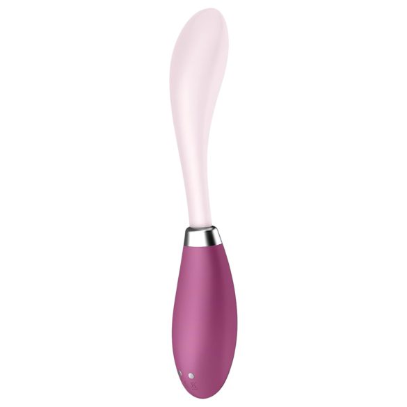 Satisfyer G-Spot Flex 3 - akkus G-pont vibrátor (pink-vörös)