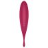Satisfyer Twirling Pro - okos 2in1 csikló vibrátor (piros)