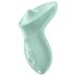 Satisfyer Exciterrr - forgó gyöngyös csikló vibrátor (zöld)