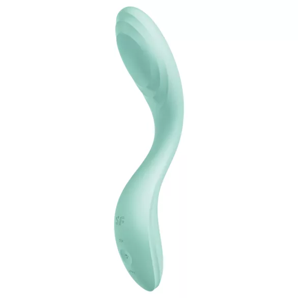 Satisfyer Rrrolling - mozgó golyós G-pont vibrátor (menta)