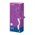 Satisfyer Rrrolling - mozgó golyós G-pont vibrátor (fehér)