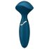 Satisfyer Mini Wand-er - vízálló masszírozó vibrátor (kék)