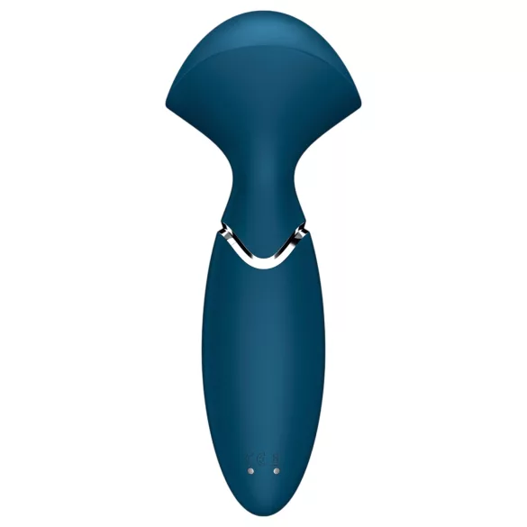 Satisfyer Mini Wand-er - vízálló masszírozó vibrátor (kék)