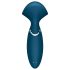 Satisfyer Mini Wand-er - vízálló masszírozó vibrátor (kék)