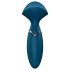 Satisfyer Mini Wand-er - vízálló masszírozó vibrátor (kék)