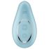 Satisfyer Dipping Delight - akkus csikló vibrátor (kék)