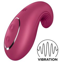 Satisfyer Dipping Delight - akkus csikló vibrátor (piros)
