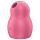 Satisfyer Pro To Go 1 - akkus, léghullámos csiklóizgató (piros)