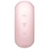 Satisfyer Pro To Go 3 - léghullámos csiklóizgató (pink)