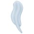 Satisfyer Pocket Pro 1 - léghullámos csiklóizgató (kék)