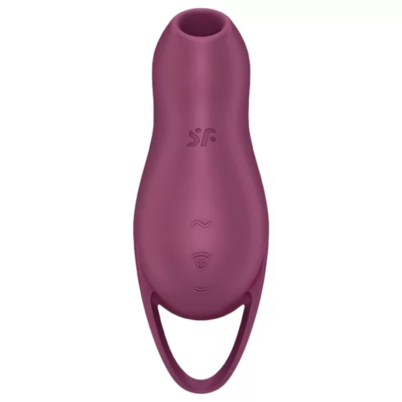 Satisfyer Pocket Pro 1 - akkus, léghullámos csiklóizgató (lila)