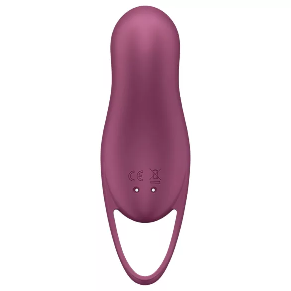 Satisfyer Pocket Pro 1 - akkus, léghullámos csiklóizgató (lila)