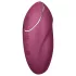 Satisfyer Tap & Climax 1 - 2in1 vibrátor és csiklóizgató (piros)