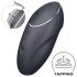 Satisfyer Tap & Climax 1 - 2in1 csikló vibrátor (fekete)