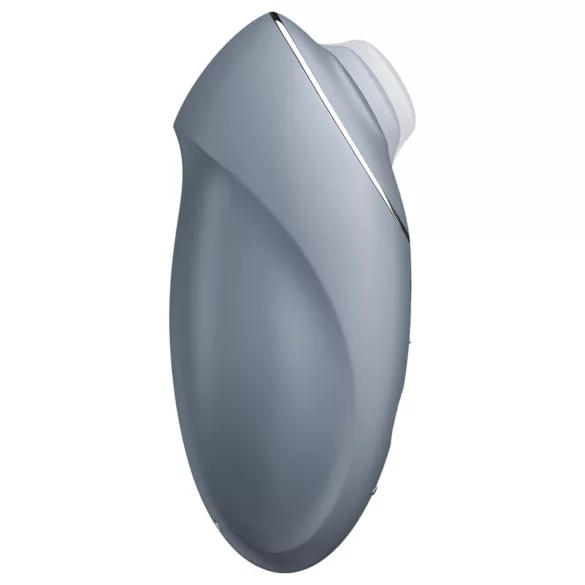 Satisfyer Tap & Climax 1 - 2in1 csikló vibrátor (szürke)