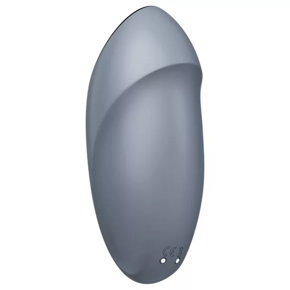 Satisfyer Tap & Climax 1 - 2in1 csikló vibrátor (szürke)