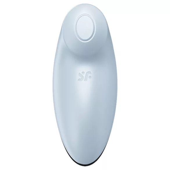 Satisfyer Tap & Climax 2 - 2in1 csiklóizgató és vibrátor (kék)