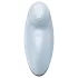 Satisfyer Tap & Climax 2 - 2in1 csiklóizgató és vibrátor (kék)