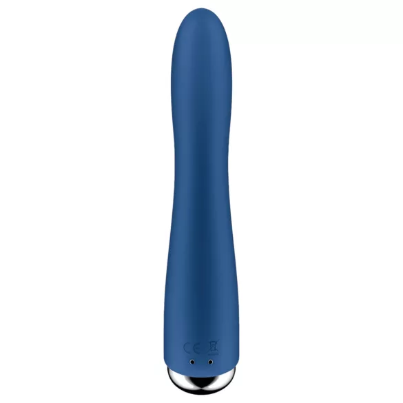 Satisfyer Spinning Vibe 1 - forgó fejes G-pont vibrátor (kék)