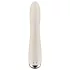Satisfyer Spinning Vibe 1 - forgó fejes G-pont vibrátor (bézs)