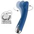 Satisfyer Spinning G-Spot 1 - forgó fejes G-pont vibrátor (kék)