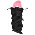 Satisfyer Treasure Bag - tároló táska - közepes (fekete)