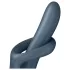 Satisfyer Heat Flex 4 - melegítő csiklókaros vibrátor (szürke)