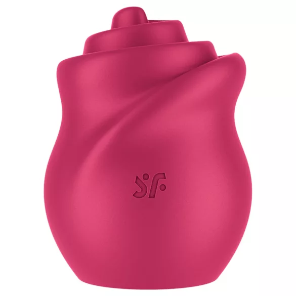 Satisfyer Tongue Twister - forgó nyelves csiklóvibrátor (pink)