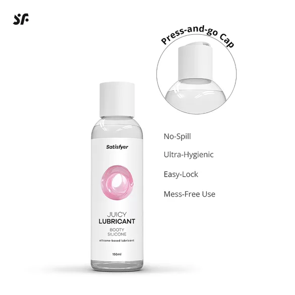 Satisfyer - szilikonbázisú anál síkosító (150 ml)