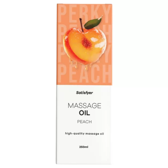 Satisfyer - masszázsolaj - barack (250ml)
