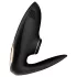 Satisfyer Pro 4 Couples - léghullámos párvibrátor (fekete)