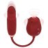 EIS Suck&Flip - nyelves lökő vibrátor (piros)