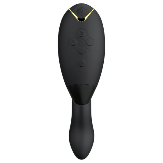 Womanizer Duo 2 - vízálló G-pont vibrátor és csiklóizgató (fekete)