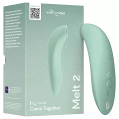   We-Vibe Melt 2 - App-vezérelt léghullámos csiklóizgató (türkiz)