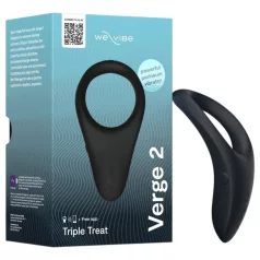   We-Vibe Verge 2 - App-vezérelt vibrációs péniszgyűrű (fekete)