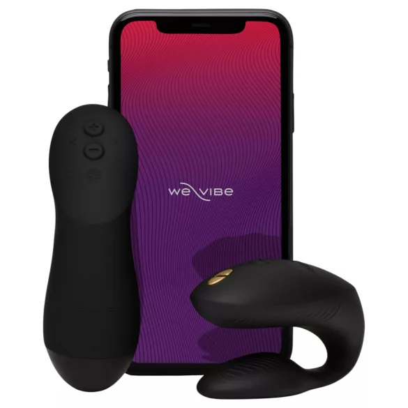 We-Vibe Chorus Pro - App- és távirányítós párvibrátor (fekete)