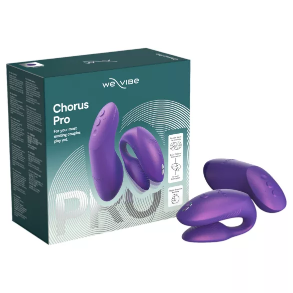 We-Vibe Chorus Pro - okos, távirányítós párvibrátor (lila)