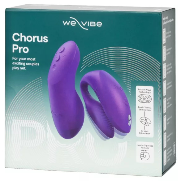 We-Vibe Chorus Pro - okos, távirányítós párvibrátor (lila)