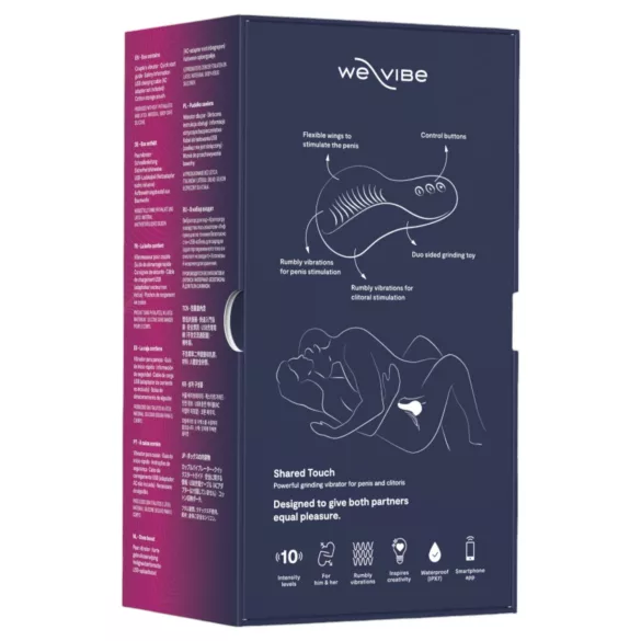 We-Vibe Shared Touch - okos párvibrátor (lila)