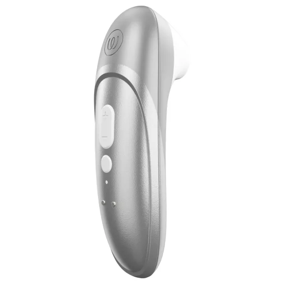Womanizer Pro - léghullámos csiklóizgató (szürke)