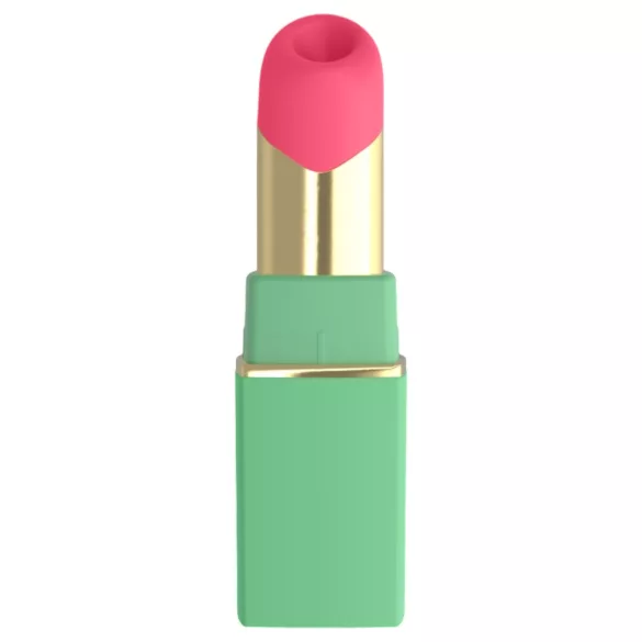 Womanizer Beauty - rúzs alakú léghullámos csiklóizgató (zöld)