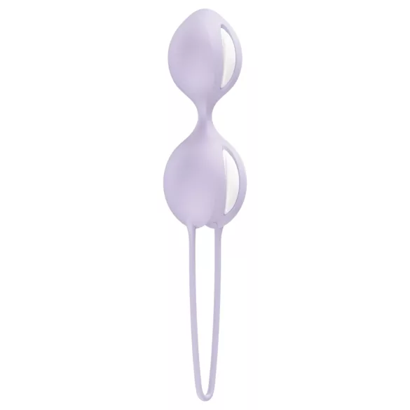 Fun Factory Smartballs Duo - kegel tréner belső golyóval (lila)