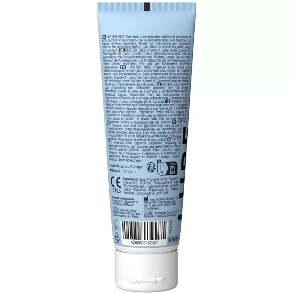 Mister Size Premium Lube - vízbázisú síkosító (100 ml)