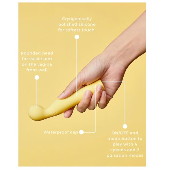 Smile Makers - A teniszedző vibrátor (sárga)