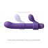Magic Stick - vibrátor cseréléhető feltétekkel (lila)