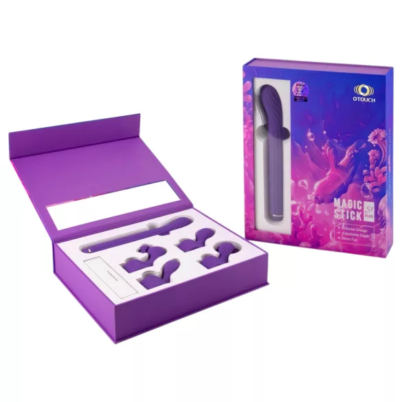 Magic Stick S1 - több funkciós vibrátor (lila)