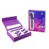 Magic Stick - vibrátor cseréléhető feltétekkel (lila)