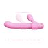 Magic Stick - vibrátor, cserélhető feltétekkel (pink)